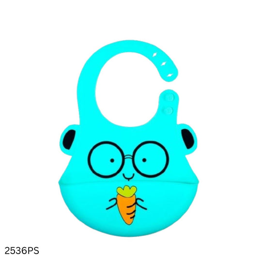 Silicone Cartoon Design Bibs - Paste