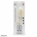 Smart Tree Baby Bottle & Nipple Cleaning Brush Set 4pcs - Gray