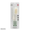 Smart Tree Baby Bottle & Nipple Cleaning Brush Set 4pcs - Green