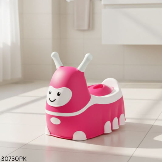 Snail Design Baby Dost Potty - Pink
