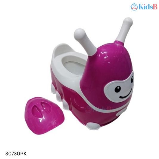 Snail Design Baby Dost Potty - Pink