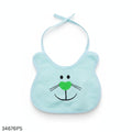Soft Cotton Baby Feeding Bib - Paste