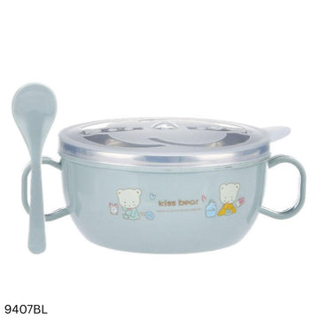 Stainless Steel Heat Insulation Bowl 300ml - Blue