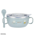 Stainless Steel Heat Insulation Bowl 400ml - Blue