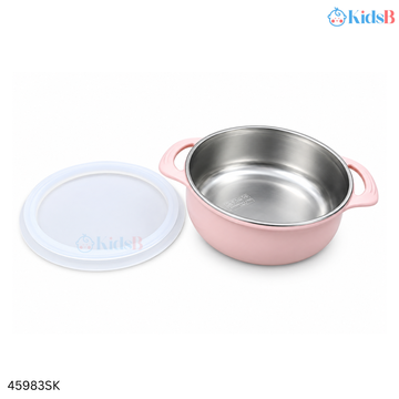 Stainless Steel and Silicone with Suction Baby Bowl – Skin