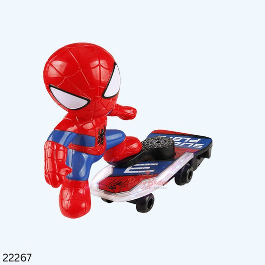 Super Hero Spider Man Stunt Scooter Toy