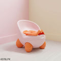 Tortorise Shape Baby Potty Pot - Light Pink
