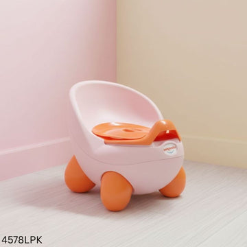 Tortorise Shape Baby Potty Pot - Light Pink