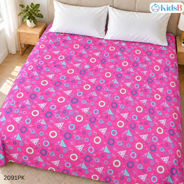 Waterproof Baby Bed Sheet Soft Polyester 6/7 Feet