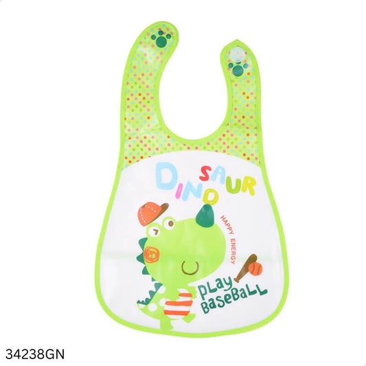 Waterproof Baby Feeding Bib – Green