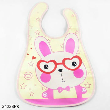 Waterproof Baby Feeding Bib - Pink