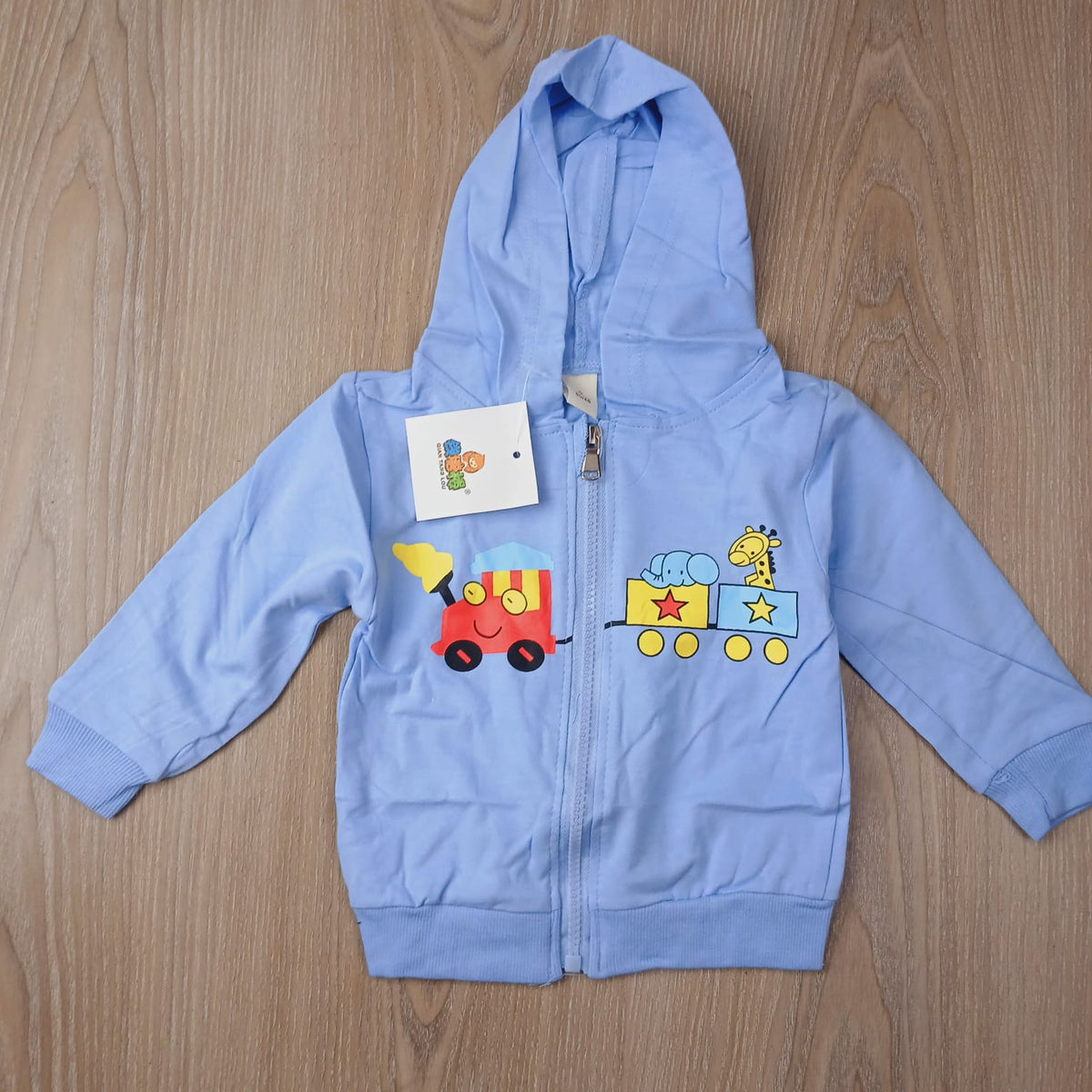Winter Sweatshirt Hoodies for Baby - Blue