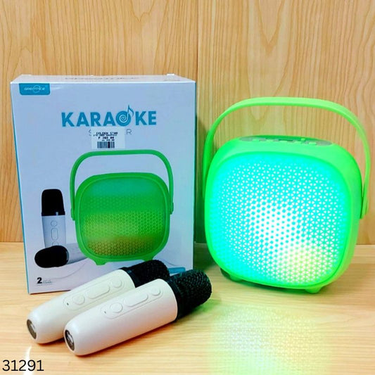 Wireless Karaoke Speaker Set With Microphone