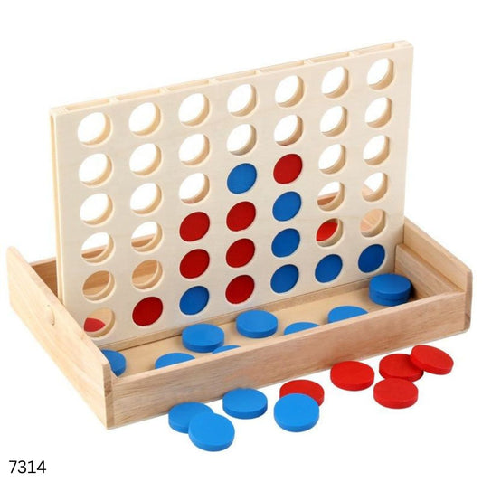 Wooden Classic 4 In a Row Games