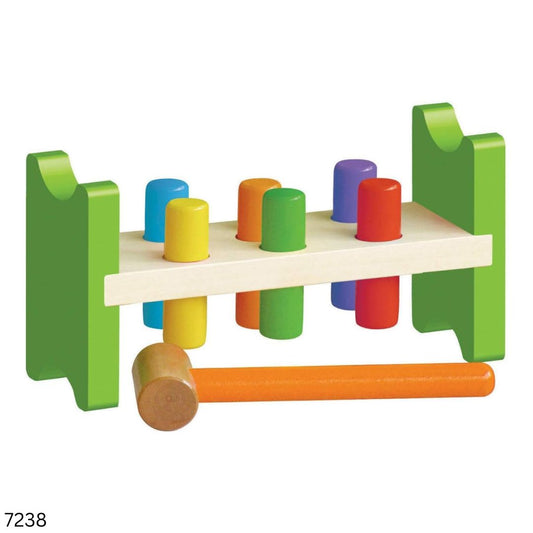 Wooden Hammer Bench Musical Fun