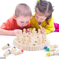 Wooden Match Stick Memory Chess Game