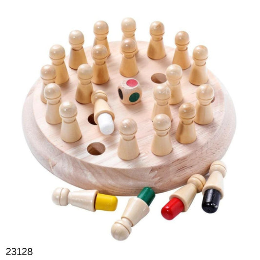 Wooden Match Stick Memory Chess Game