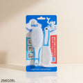 Baby Smile Soft Hair Brush & Comb Set - Blue