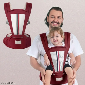 imama Premium Hip Seat Baby Carrier Bag - Maroon