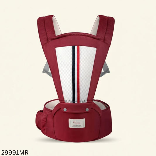 imama Premium Hip Seat Baby Carrier Bag - Maroon