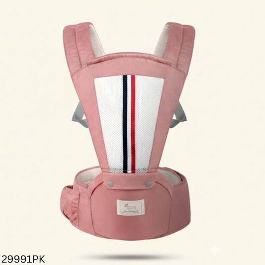 imama Premium Hip Seat Baby Carrier Bag - Pink