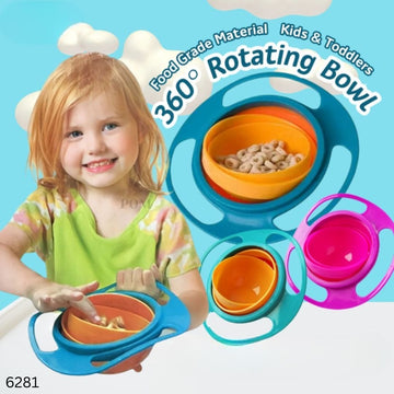 360 Degree Rotate Magic Gyro Bowl
