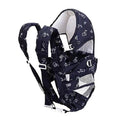 6 in 1 Soft & Breathable Infant Baby Carrier Bag - Navy Blue