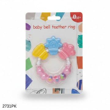 Baby JhunJhuni Ring Teether - Pink