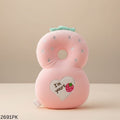 Back Support Baby Head Protector - Pink