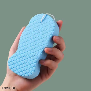 Magic Bath Sponge Painless Shower Brush - Blue