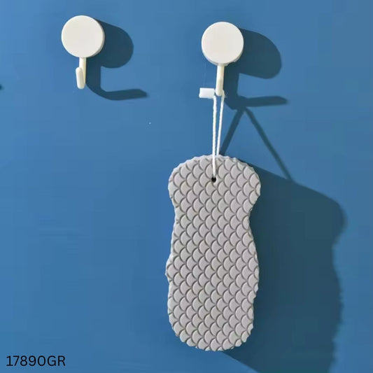 Magic Bath Sponge Painless Shower Brush - Gray