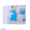 New Born Baby Print Bath Towel Big Size - Pink