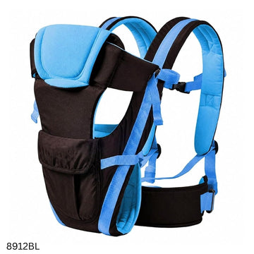 Stylish Comfortable & Adjustable Baby Carrier Bag – Blue
