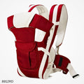 Stylish Comfortable & Adjustable Baby Carrier Bag - Red