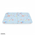 Waterproof Baby Urine Mat Velvet Cloth - Blue