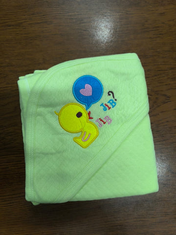 Soft Cap Towal for Baby - Green