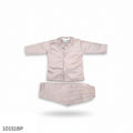 Winter Soft Baby Dress Set - Blush Pink