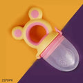 Baby Silicone Grade Fruit Juicer - Pink