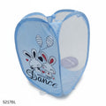 Foldable Mini Washing Laundry Basket - Blue