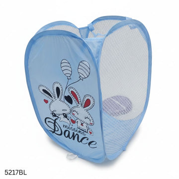Foldable Mini Washing Laundry Basket - Blue