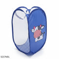 Foldable Mini Washing Laundry Basket - Navy Blue