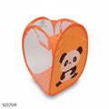 Foldable Mini Washing Laundry Basket - Orange