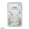 PUR Comfort Feeder Slim Neck Nipple 2pcs - Large