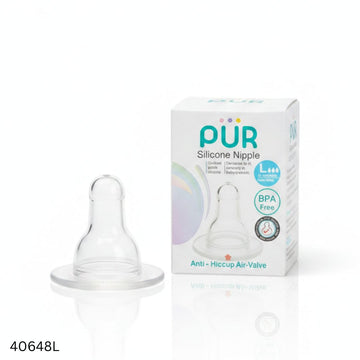PUR Silicone Nipple 1pc Box – Large