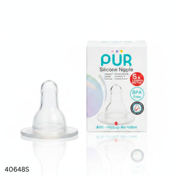 PUR Silicone Nipple 1pc Box – Small