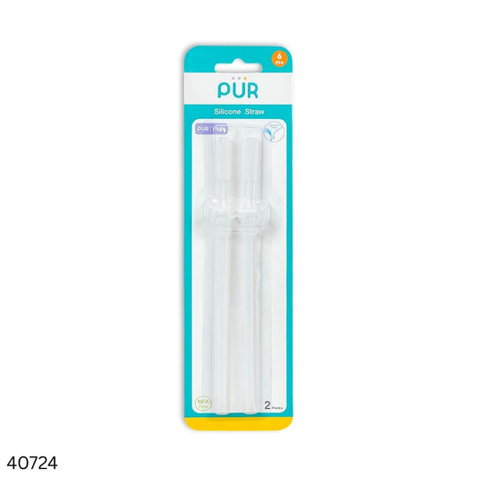 PUR Silicone Straw For PUR Water Cup – 2pcs