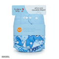 Premium Baby Washable China Diaper - Blue
