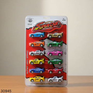 Infinite Power Super Metal Car Toy For Kids 12 Pcs